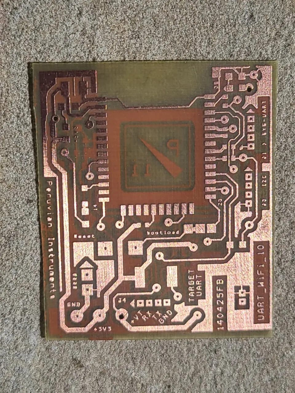 PCB development progress